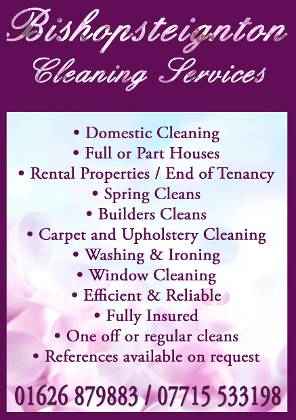 Bishopsteignton Cleaning Services